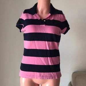 Ralph Lauren Striped Polo Top